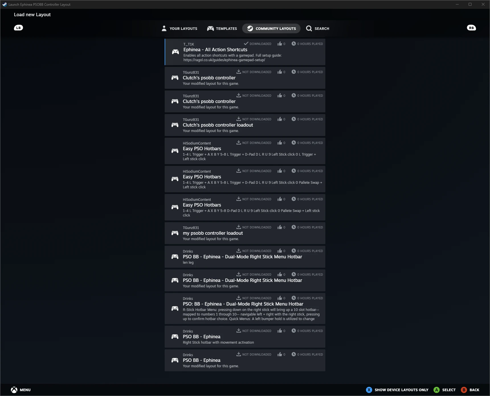 Create a Steam Button Layout - Steps 2, 3, and 4