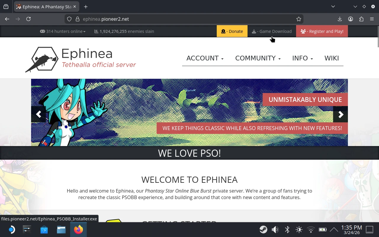 Download PSO - Ephinea